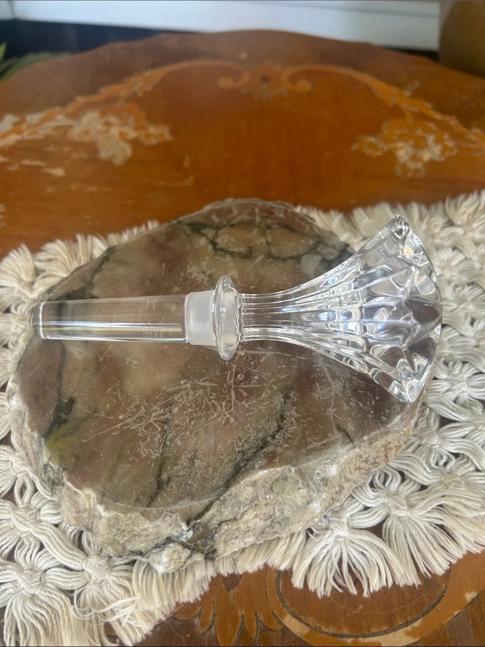 Marquis by Waterford Clear Crystal Bottle Stopper